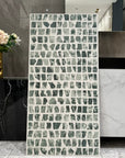 Light green marble terrazzo used for interior walls and floors