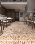 Handcrafted Red Marble Aggregate Flooring | ML-OT012 丨Mosaic Large Aggregate Terrazzo
