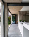 Handcrafted White Irregular Marble Panels | ML-OT011 丨Mosaic Large Aggregate Terrazzo