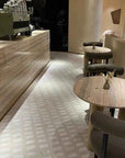 Warm Gray Base White Marble Mosaic Terrazzo Panel丨ML-OT002 丨Mosaic Large Aggregate Terrazzo