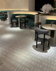 Warm Gray Base White Marble Mosaic Terrazzo Panel丨ML-OT002 丨Mosaic Large Aggregate Terrazzo