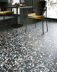 Handcrafted White & Yellow Marble Aggregate Flooring | ML-OT084 丨Mosaic Large Aggregate Terrazzo