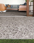 Handcrafted White & Yellow Marble Aggregate Flooring | ML-OT084 丨Mosaic Large Aggregate Terrazzo