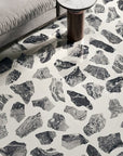 Gray White Irregular Marble Mosaic Panels | ML-OT051 丨Mosaic Large Aggregate Terrazzo