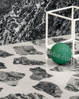 Gray White Irregular Marble Mosaic Panels | ML-OT051 丨Mosaic Large Aggregate Terrazzo