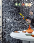 Blue White Irregular Marble Mosaic Panels | ML-OT050 丨Mosaic Large Aggregate Terrazzo