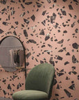 Handcrafted Black Irregular Marble Aggregate Panels | ML-OT088 丨Mosaic Large Aggregate Terrazzo