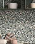 Handcrafted Pink Irregular Marble Aggregate Panels | ML-OT087 丨Mosaic Large Aggregate Terrazzo