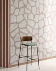 Handcrafted White Marble Ice-Crack Mosaic Panels | ML-OT085 丨Mosaic Large Aggregate Terrazzo