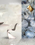 Blue White Marble Aggregate Mosaic Panels | ML-OT049 丨Mosaic Large Aggregate Terrazzo