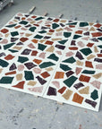 Handcrafted 5-Color Marble Aggregate Flooring | ML-OT020 丨Mosaic Large Aggregate Terrazzo