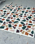Handcrafted 5-Color Marble Aggregate Flooring | ML-OT020 丨Mosaic Large Aggregate Terrazzo