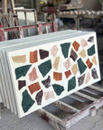 Handcrafted 5-Color Marble Aggregate Flooring | ML-OT020 丨Mosaic Large Aggregate Terrazzo