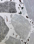 Handcrafted Irregular White Gray Marble Aggregate Panels | ML-OT079 丨Mosaic Large Aggregate Terrazzo