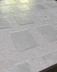 Handcrafted White Marble Aggregate Flooring | ML-OT080 丨Mosaic Large Aggregate Terrazzo