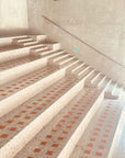 Handcrafted Red Brick Aggregate Flooring | ML-OT078 丨Mosaic Large Aggregate Terrazzo