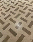 Handcrafted Gray Wood Grain Marble Flooring | ML-OT077 丨Mosaic Large Aggregate Terrazzo