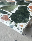 Handcrafted Green Yellow Irregular Marble Aggregate Panels | ML-OT081 丨Mosaic Large Aggregate Terrazzo