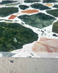 Handcrafted Green Yellow Irregular Marble Aggregate Panels | ML-OT081 丨Mosaic Large Aggregate Terrazzo