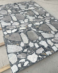 White Marble Slab Terrazzo | ML-OT073 丨Mosaic Large Aggregate Terrazzo