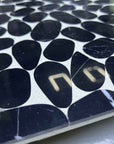 Dual-Layer Black White Marble Panels | ML-OT072 丨Mosaic Large Aggregate Terrazzo