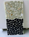 Dual-Layer Black White Marble Panels | ML-OT072 丨Mosaic Large Aggregate Terrazzo