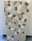 Dual-Layer Black White Marble Panels | ML-OT072 丨Mosaic Large Aggregate Terrazzo