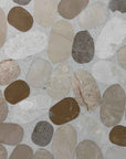 Dual-Layer Black White Marble Panels | ML-OT072 丨Mosaic Large Aggregate Terrazzo
