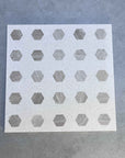 Hexagonal Woodgrain Marble Mosaic Panels | ML-OT056 丨Mosaic Large Aggregate Terrazzo