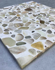 Warm Translucent Jade Mosaic Panels | ML-OT057 丨Mosaic Large Aggregate Terrazzo