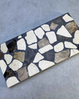 Black & Tri-Color Marble Mosaic Panels | ML-OT058 丨Mosaic Large Aggregate Terrazzo