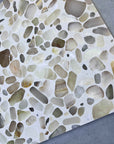 Warm Translucent Jade Mosaic Panels | ML-OT057 丨Mosaic Large Aggregate Terrazzo