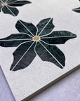Handcrafted Maple Leaf Gray Marble Mosaic Panels | ML-OT070 丨Mosaic Large Aggregate Terrazzo