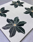 Handcrafted Maple Leaf Gray Marble Mosaic Panels | ML-OT070 丨Mosaic Large Aggregate Terrazzo