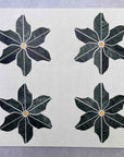 Handcrafted Maple Leaf Gray Marble Mosaic Panels | ML-OT070 丨Mosaic Large Aggregate Terrazzo