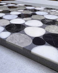 Handcrafted Black White Gray Marble Mosaic Panels | ML-OT069 丨Mosaic Large Aggregate Terrazzo