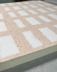 White Marble Aggregate Mosaic Panels | ML-OT067 丨Mosaic Large Aggregate Terrazzo