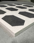 Hexagonal Green Marble Mosaic Panels | ML-OT063 丨Mosaic Large Aggregate Terrazzo