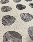 Dripping Gray Marble Mosaic Panels | ML-OT061 丨Mosaic Large Aggregate Terrazzo