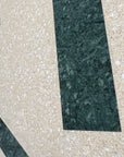 Green Marble Strip Mosaic Panels | ML-OT059 丨Mosaic Large Aggregate Terrazzo