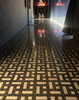 Handcrafted White Marble Aggregate Flooring | ML-OT008 丨Mosaic Large Aggregate Terrazzo