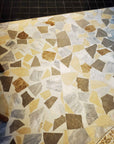 Warm White & Yellow Marble Mosaic Floors | ML-OT023 丨Mosaic Large Aggregate Terrazzo