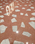 White Marble Aggregate Mosaic Panels | ML-OT041 丨Mosaic Large Aggregate Terrazzo