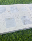 Handmade White Marble Aggregate Mosaic Panels | ML-OT002 丨Mosaic Large Aggregate Terrazzo