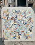 Handmade Colored Mica Marble Mosaic Panels | ML-OT034 丨Mosaic Large Aggregate Terrazzo