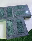 Large flower green marble terrazzo, indoor living room floor
