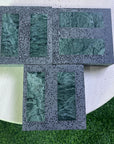 Handmade Large Flower Green Marble Mosaic Panels | ML-OT032 丨Mosaic Large Aggregate Terrazzo