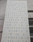 Warm white base color & white marble terrazzo