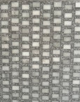 White gravel & white marble terrazzo, outdoor floor