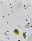 Lincoln White Small Particle Terrazzo Decorative Panel